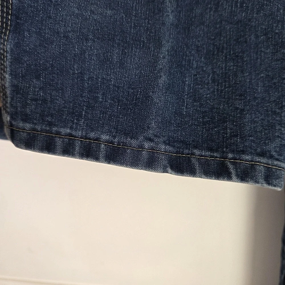 VTG Wrangler Carpenter Jeans 36 X 34 Cargo Mens Workwear Medium Wash